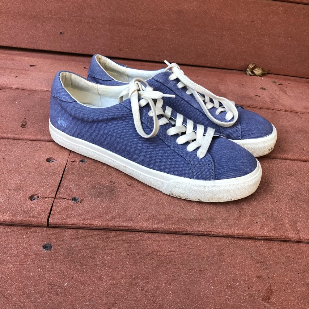 Blue Madewell Low-Top Canvas Sneakers - Picture 4 of 8